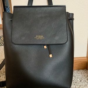 Guess black leather purse
